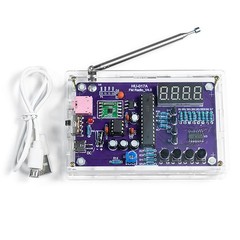 NEW FM Radio Kit Electronic DIY KitTDA2822 Power Amplifier 87-108MHz With Shell