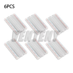 1-10Pcs 400 Tie Points Solderless PCB Breadboard Mini Universal Test Protoboard