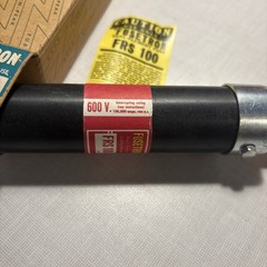 BUSSMANN – FUSETRON DUAL ELEMENT FUSE FRS 100 600v Class K9 New Old Stock W Box