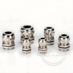 Cable Gland Nickel-Plated Brass Compression M6-M100 PG7-PG63 G1/4-G3 NPT1/4-NPT3