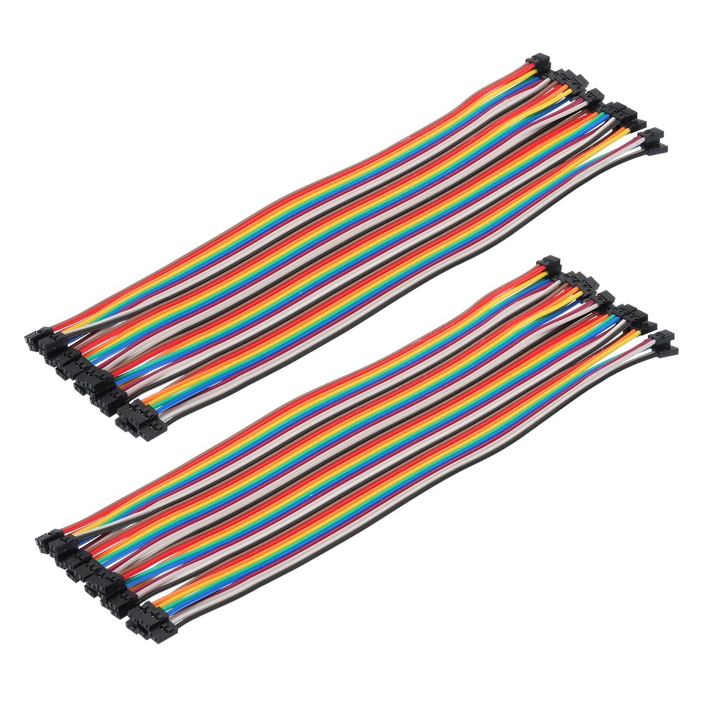 2.0MM(2P) to 2.0MM(2P) Breadboard Jumper Wire 2.54MM Pitch 20cm 2 Pcs