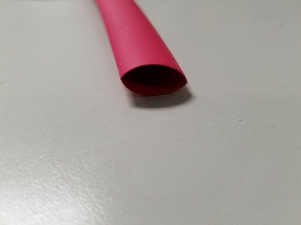 1/2″ RED 3:1 Glue Lined Marine Heat Shrink Tube Adhesive U.S.A MADE (1 FOOT)
