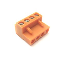 Lot of 50 Weidmuller 1526660000 Pluggable Terminal Blocks, 4-Position, 26-12 AWG