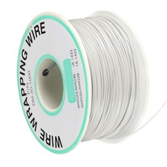 Wrapping Wire Tin Plated Copper Wire P/N DM-30-1000 30 AWG 200M Length White