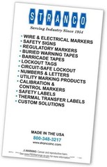 Wire Marker Book Numbered 1-45 for Cable Management, Vinyl-Coated, High-Tack …