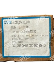 Cooper Power Systems RTE Components Loadbreak Elbow w/ Test Point 2604600B08MD