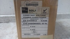 SolaHD 23130302 120/208/240/480VAC Input 120/240VAC Output Power Conditioner