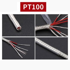 PTFE Shield Signal Cable PT100 Compensation Wire Thermal Resistance Sensor Wire