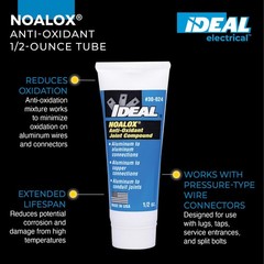 Anti-Oxidant Joint Compound Paste Electrical Wire Aluminum Copper 0.5oz