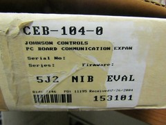 💥 NEW JOHNSON CONTROLS COMMUNICATION EXPANSION INTERFACE CEB-104-0 UDTZ 19G9