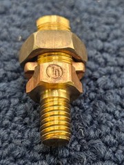 Burndy KCKF23: 7/16″, 8 to 2 Str, 10 to 1 Sol, Copper Ground Connector