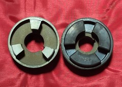 MAGNALOY Coupling Model 400 Bores 1-1/4″ & 1-9/16″, Keyway 1/4″ & 3/8″ OD 4″ USA