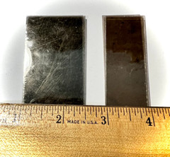Small Clear Mica Tiles/Slides Assortment Pack Of 12 Tiles, 1”X3”, and, 1.5”X3”