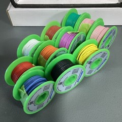 BNTECHGO 18 Gauge Silicone Wire Kit 10 Color Unknown Length (lot of 11)