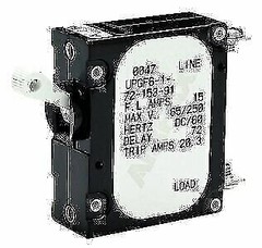 SEACHOICE AC/DC Marine Circuit Breaker, 50 Amp, 125V AC/ 65V DC