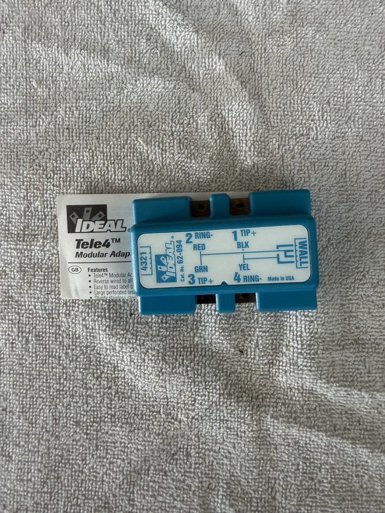 Ideal Smart6 Modular Telephone Line Tester Number 43-21 New
