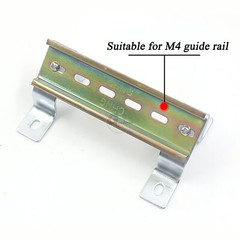 35mm Width Din Rail for Circuit Breaker Fixing Slotted Rail Length 85mm to 500mm
