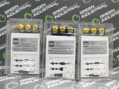 NEW Lot of 3 Harting 09 45 145 1560 PushPull RJ45 10G Plastic Plug Kits