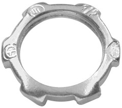 Crouse Hinds 11SA, 1/2″, Aluminum, Threaded, IMC/Rigid Conduit Locknut, 1 pc
