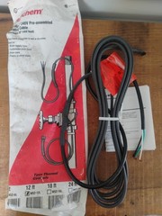 Raychem W52-12L Heat Trace 12′ 6 watts Per Foot 240 VAC