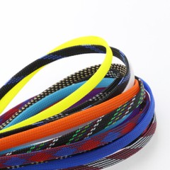 PET Expandable Braided Tube Harness Sheath Cable Wire Sleeving Dense 10mm Width