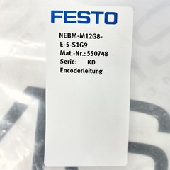 FESTO NEBM-M12G8-E-5-S1G9 Encoder Cable 550748