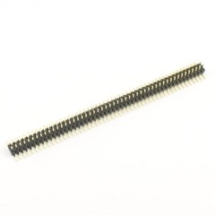 5Pcs Gold Plated 1mm 1.0mm Pitch 2×50 100 Pin SMT Male Double Row Header Strip