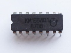 KM155ID1 SN74141J DM74141N MH74141 Lot of 6 Ceramic Driver for Nixie Clock NEW
