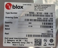 (1 PC) NINA-W102-00B U-BLOX Multiradio MCU modu with internalantenn