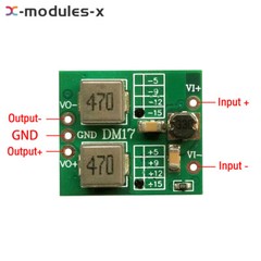 DC Step down Module 7-28V to ±5V ±9V ±12V ±15V Positive and Negative Dual Output