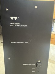Weber Ultrasonics HS2-1500SD25 25kHz Sonic Digital Generator Rebuilt