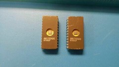 (5 PCS) AM1702ADC AMD IC,EPROM,256X8,MOS,DIP,24PIN,CERAMIC