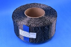 50 Yards Kordsa 12K Carbon Fiber Weave Uni-Thread 12K/150 1/0 Glass 3″ Wide