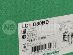 Schneider LC1 D80BD LC1D80