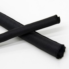 PET Nylon Opened Braided Cable Sleeving Expandable Tidy Wire Harness Flexible