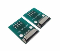 8P 8 Pins FPC to DIP Breakout Board 1.0mm pitch – Pack of 2