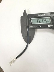 Teflon TFE Silver Plated Wire 10 AWG Black MIL-W16878 10 ga $ PER 10 FT SECTION