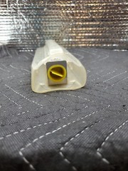 HOMAC CSW 6500 SL 6-500 MCM Aluminum Screw-On 6 Connector W/ Insulator