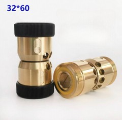 2Pcs EDM Wire Cut Waterproof Pulley Roller Guide Wheel Assembly OD32/42*60mm