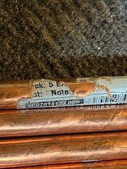 (Pack of 5) AT&T Supply Pure Copper Round Rod Electrode Copper Rod 60″ x 0.56″