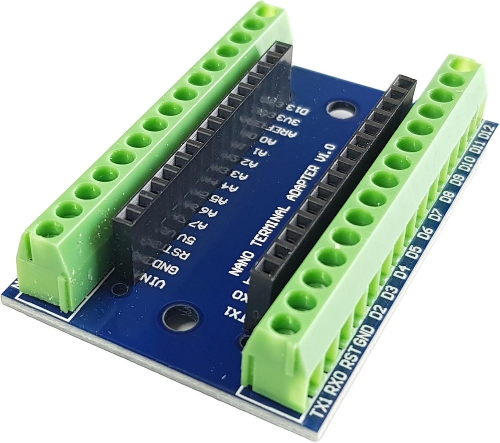 Arduino Nano Screw Terminal Block Shield Module Secure Conn Number of Items: 1