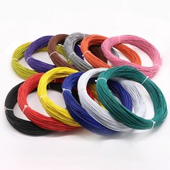 16 AWG~30 AWG Flexible Electronic Wire UL1007 Stranded Cable 12 Colors 300 Volt