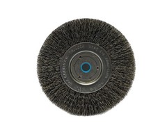 NEW Weiler 6” x 3/4” 5/8” – 1/2” Bore 0.014” Wire Crimped Steel Wire Wheel Brush
