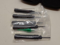 JH Steady Data Measuring tools for multiple sized terminal apertures, New