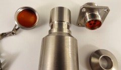 Amphenol Aerospace 75-560083-5P Custom 5 Pin High Voltage Connecter. NEW
