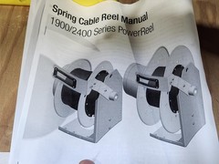 Conductix Wampfler XA-192100506011 60′ Cord Power Reel Spring 250V 3500W PFE-…