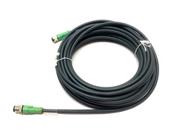 Phoenix Contact SAC-4P-M12MS/10,0-186/M12FS Double Ended Cordset 4-Pos. 1509571