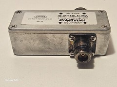 POLLYPHASER IS-MT50LN-MA RF EMP/LIGHTNING/SURGE PROTECTOR 2.1-2.6GHz @100W NM/NF
