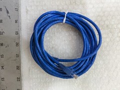 Legrand 541-110-012 Quick Set 12ft Blue Booted Cat6 Cable Pack of 5 OEM Network