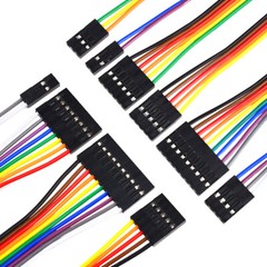 10-50CM Dupont Cable Female To Female Jumper Breadboard Wire GPIO Ribbon